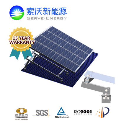 Elevated Metal Roof PV Mounting Systems